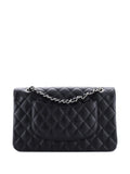 Chanel Pre Owned Classic Double Flap Bag Quilted Caviar Medium Shoulder Bag — Same as shown — Size One Size — Side View