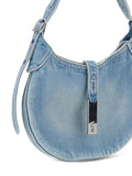 Polo Ralph Lauren Denim Effect Shoulder Bag — Same as shown — Size One Size — Top View