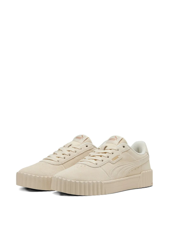 PUMA Carina 3.0 Sd Platform — Beige — Size US M 3.5 - US W 5 — Side View