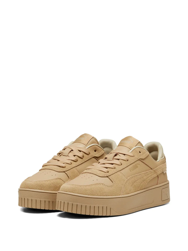 PUMA Carina Street Sd Platform — Beige — Size US M 3.5 - US W 5 — Side View