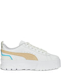 PUMA Mayze Brighter Days Platform — White — Size US M 3.5 - US W 5 — Front View
