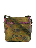 Chanel Pre Owned 2015 2016 Graffiti On The Pavements Shoulder Bag — Same as shown — Size One Size — Side View