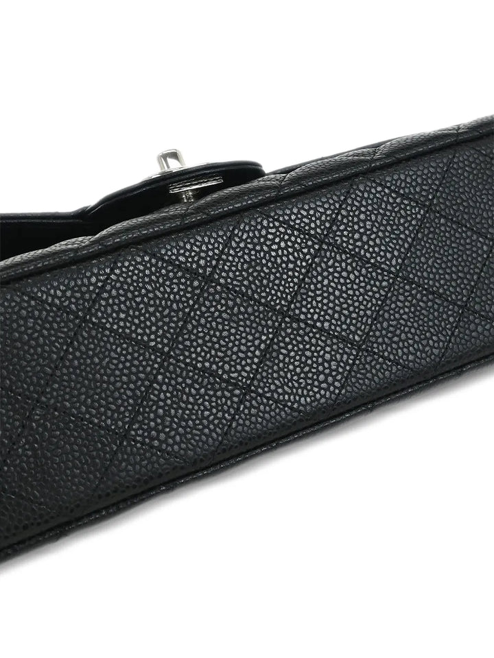Chanel Pre Owned 2019 Medium Classic Double Flap Shoulder Bag — Same as shown — Size One Size — Back View