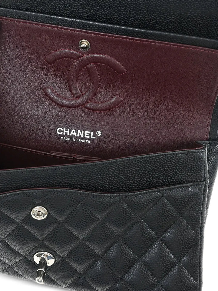 Chanel Pre Owned 2019 Medium Classic Double Flap Shoulder Bag — Same as shown — Size One Size — Detail View