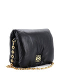 Loewe Pre Owned Goya Puffer Bag Leather Medium Shoulder Bag — Same as shown — Size One Size — Back View