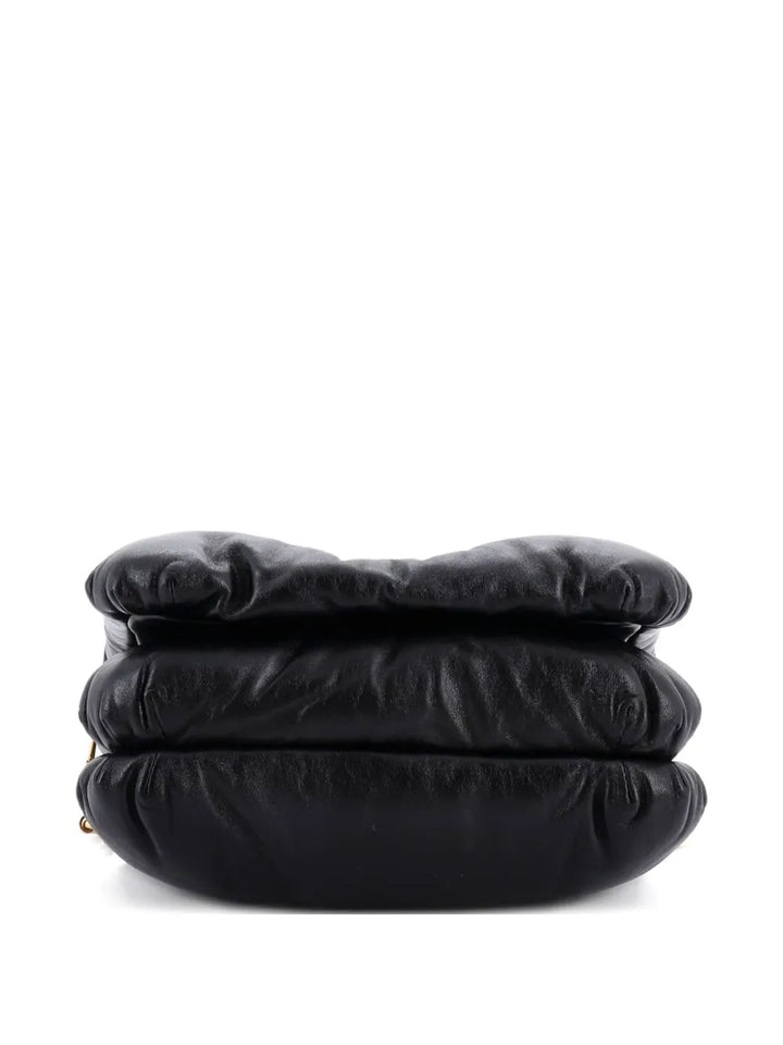 Loewe Pre Owned Goya Puffer Bag Leather Medium Shoulder Bag — Same as shown — Size One Size — Detail View