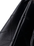 Chanel Pre Owned Classic Double Flap Bag Quilted Lambskin Jumbo Shoulder Bag — Same as shown — Size One Size — Top View
