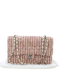 Chanel Pre Owned 2005 2006 Medium Classic Tweed Double Flap Shoulder Bag — Same as shown — Size One Size — Lifestyle View