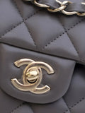 Chanel Pre Owned 2021 2025 Small Classic Lambskin Double Flap Shoulder Bag — Same as shown — Size One Size — Top View