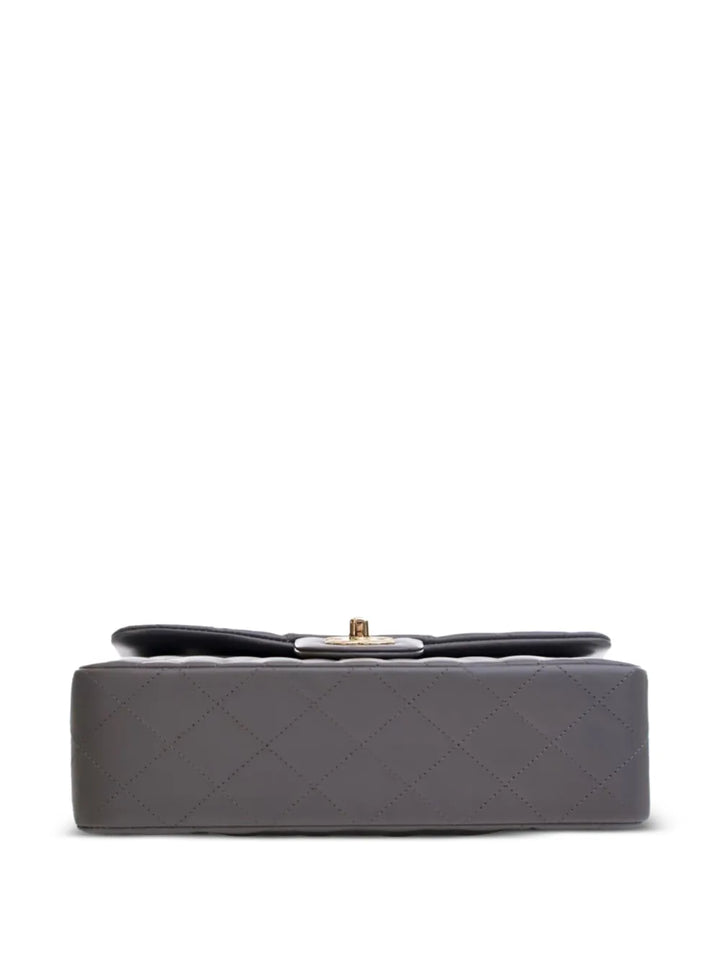 Chanel Pre Owned 2021 2025 Small Classic Lambskin Double Flap Shoulder Bag — Same as shown — Size One Size — Back View