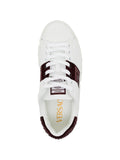 Versace Crystal-Embellished Trainers — White — Size US M 3.5 - US W 5 — Top View