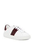 Versace Crystal-Embellished Trainers — White — Size US M 3.5 - US W 5 — Side View