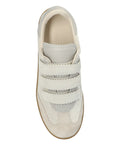 ISABEL MARANT Scallop-Trim Strap — Beige — Size US M 3.5 - US W 5 — Top View