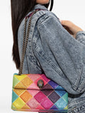 Kurt Geiger London Medium Kensington Crystal Embellished Shoulder Bag — Same as shown — Size One Size — Side View