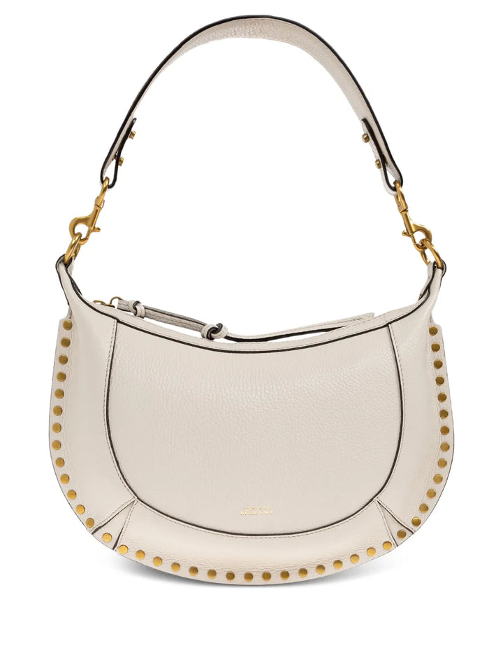Isabel Marant Naoko Studded Leather Shoulder Bag — Same as shown — Size One Size — Front View