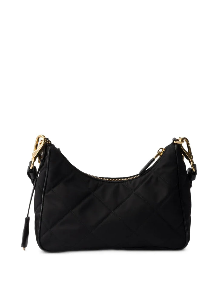 Prada Mini Re Edition Quilted Chain Shoulder Bag — Same as shown — Size One Size — Side View