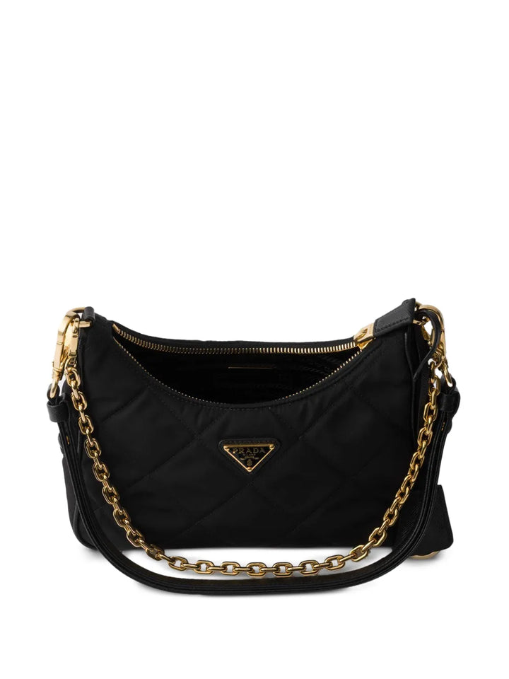 Prada Mini Re Edition Quilted Chain Shoulder Bag — Same as shown — Size One Size — Top View