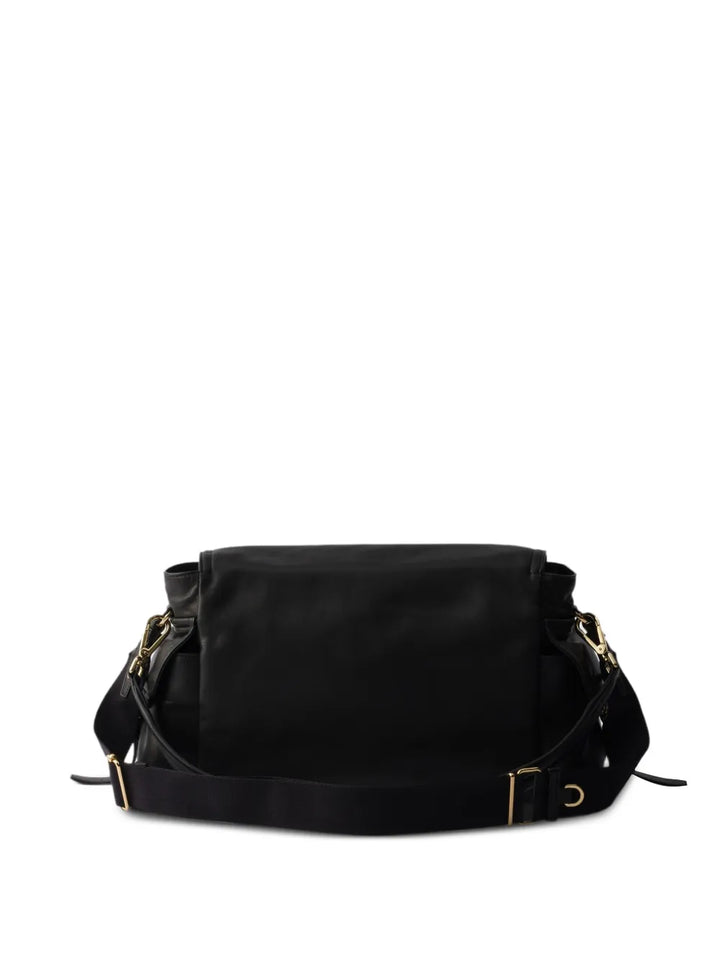 Prada Large Explore Leather Shoulder Bag — Same as shown — Size One Size — Side View