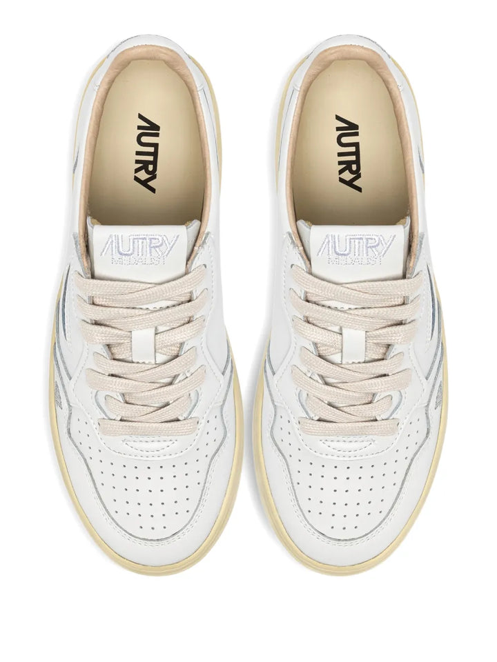 Autry Leather — White — Size US M 3.5 - US W 5 — Top View