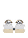 Autry Medalist Low-Tops Leather — White — Size US M 3.5 - US W 5 — Back View