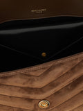 Saint Laurent Medium Lou Lou Quilted Matelasse Shoulder Bag — Same as shown — Size One Size — Top View