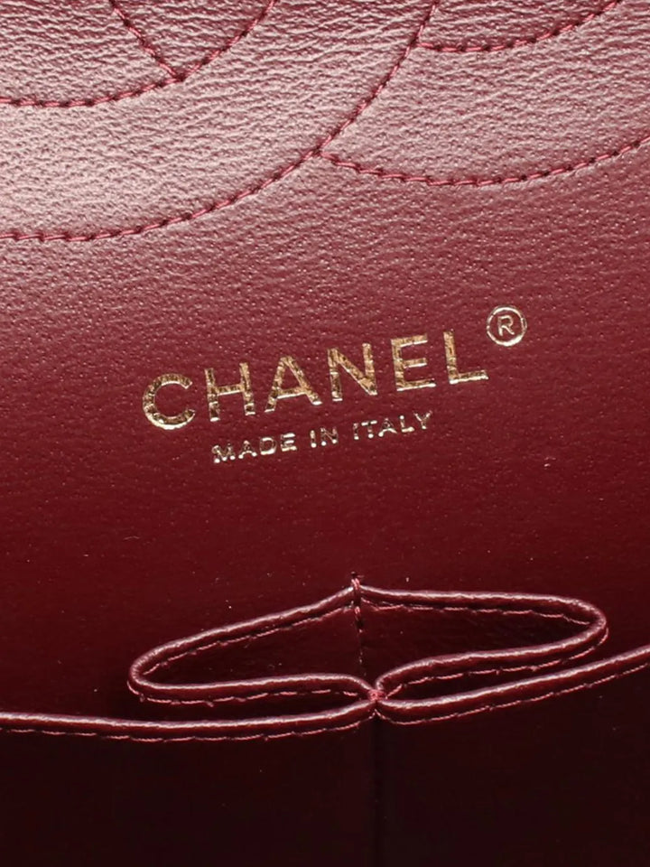 Chanel Pre Owned 2016 2017 Jumbo Classic Lambskin Double Flap Shoulder Bag — Same as shown — Size One Size — Lifestyle View