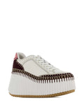 Chlo 0Mm Nama Platform — White — Size US M 3.5 - US W 5 — Side View