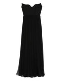 Mmarquise Dayana Maxi Dress — Black — Size XS — Front View