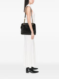 Chanel Pre Owned 1996 1997 Caviar Logo Chain Shoulder Bag — Same as shown — Size One Size — Side View
