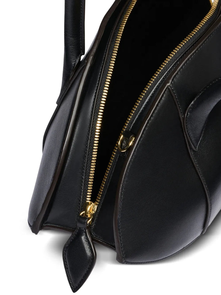 Nina Ricci Medium Le Bal Zip Calf Leather Shoulder Bag — Same as shown — Size One Size — Top View
