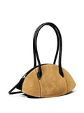 Nina Ricci Medium Le Bal Suede Zip Shoulder Bag — Same as shown — Size One Size — Back View
