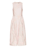 Rotate Birger Christensen Flower Midi Dress — Pink — Size XS — Front View