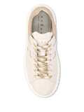 Hogan Lace-Up — White — Size US M 3.5 - US W 5 — Back View