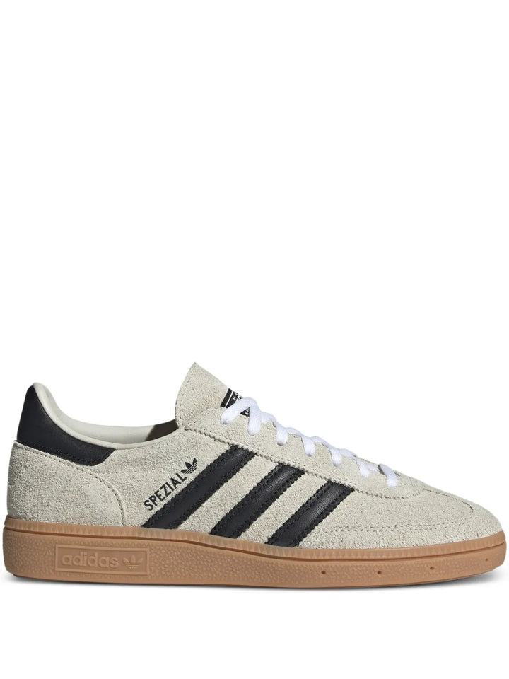 adidas Spezial 3-Stripes Lace-Up — Grey — Size US M 3.5 - US W 5 — Front View