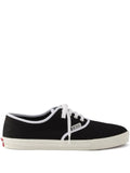 Prada Lace-Up Round-Toe — Black — Size US M 3.5 - US W 5 — Front View