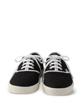 Prada Lace-Up Round-Toe — Black — Size US M 3.5 - US W 5 — Back View