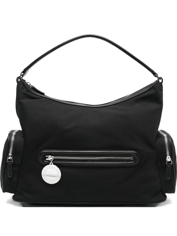 Stella Mccartney Dartmoor Zip Pocket Shoulder Bag — Same as shown — Size One Size — Front View