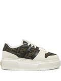 FENDI Ff-Logo — Brown — Size US M 3.5 - US W 5 — Front View