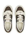 FENDI Ff-Logo — Brown — Size US M 3.5 - US W 5 — Back View