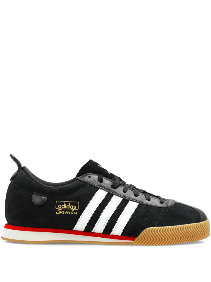 adidas Samba 62 Super Sneakers — Black — Size US M 9.5 - US W 11 — Front View