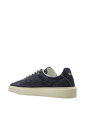 DSQUARED2 Suede Lace-Up — Blue — Size US M 3.5 - US W 5 — Top View