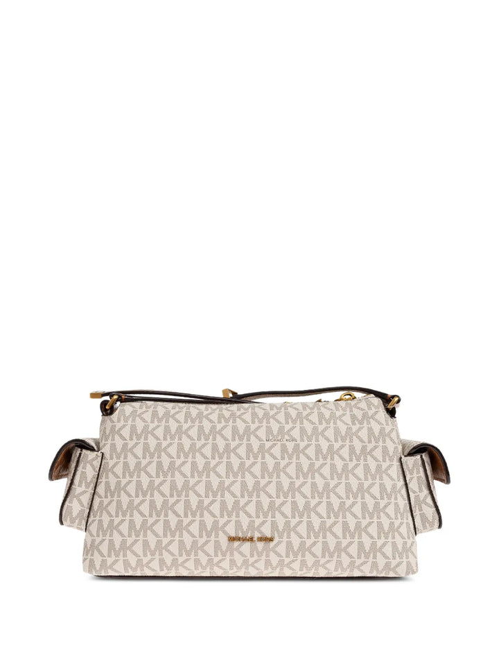 Michael Michael Kors Dakota Monogram Pattern Shoulder Bag — Same as shown — Size One Size — Side View