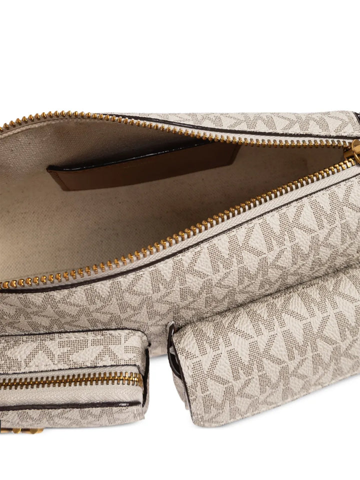 Michael Michael Kors Dakota Monogram Pattern Shoulder Bag — Same as shown — Size One Size — Top View