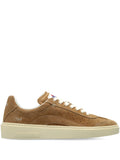 DSQUARED2 Rider Suede Low-Top — Brown — Size US M 3.5 - US W 5 — Front View