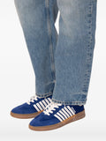 DSQUARED2 Boxer Striped Leather — Blue — Size US M 3.5 - US W 5 — Detail View