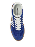 DSQUARED2 Boxer Striped Leather — Blue — Size US M 3.5 - US W 5 — Top View