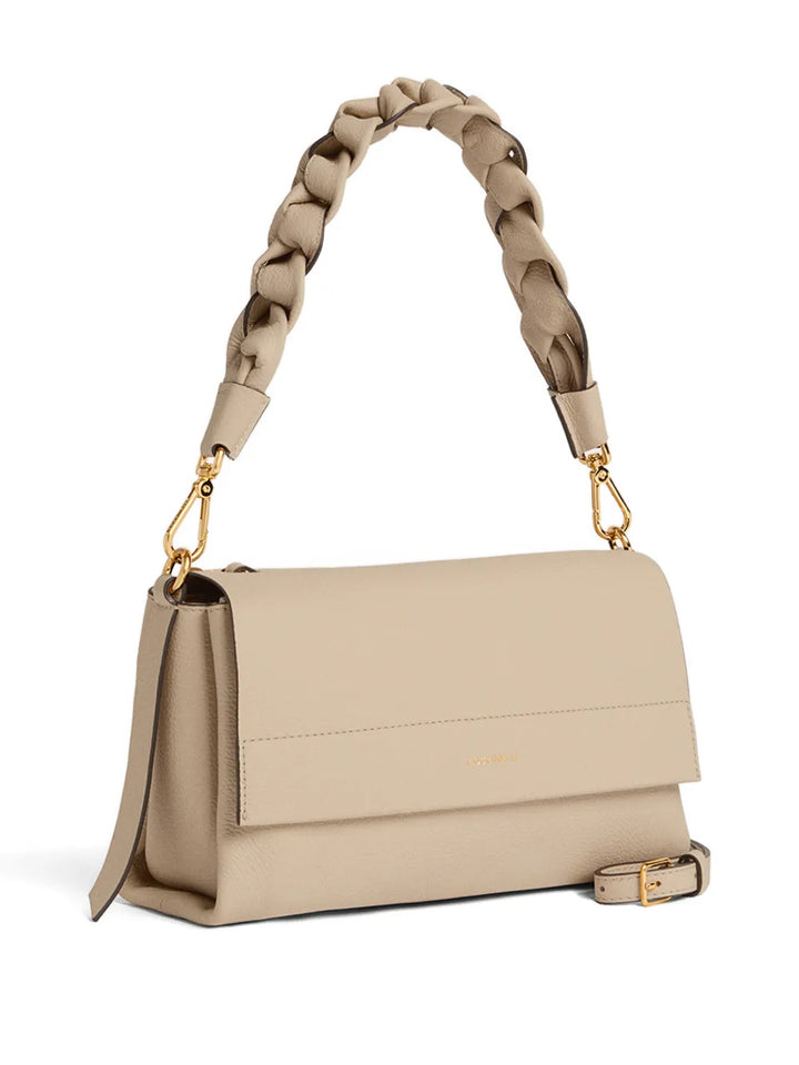 Coccinelle Small Boheme Braided Handle Shoulder Bag — Same as shown — Size One Size — Side View