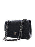 Chanel Pre Owned 2016 2017 Jumbo Classic Caviar Double Flap Shoulder Bag — Same as shown — Size One Size — Back View