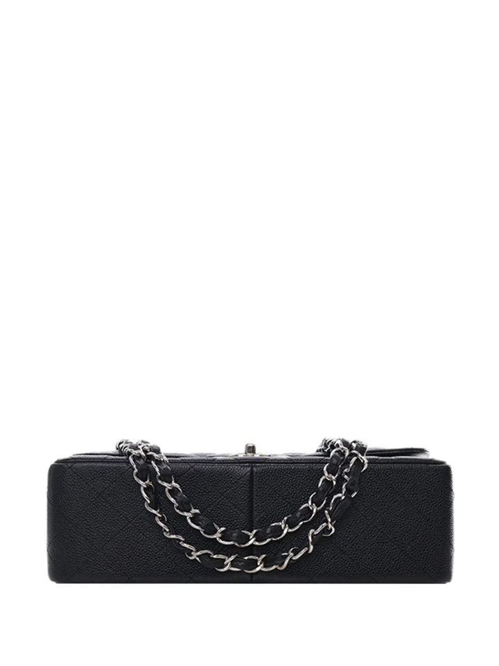 Chanel Pre Owned 2016 2017 Jumbo Classic Caviar Double Flap Shoulder Bag — Same as shown — Size One Size — Lifestyle View