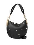 Coccinelle Small Sunup Pearl Detail Shoulder Bag — Same as shown — Size One Size — Side View